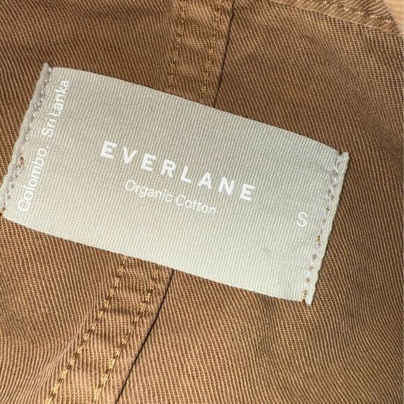 Everlane Easy Cotton Blazer – Rust Brown | Size S - Picture 3 of 4